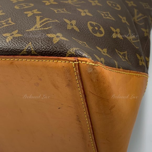 Authentic LOUIS VUITTON Monogram Cabas Mezzo Tote Shoulder Bag - Picture 7 of 16